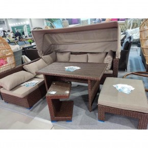 Комплект мебели с диваном AFM-320B-T320 Brown в Режи - rezh.ok-mebel.com | фото 2