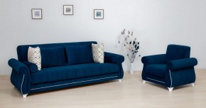 Комплект Роуз ТД 410 диван-кровать + кресло + комплект подушек в Режи - rezh.ok-mebel.com | фото