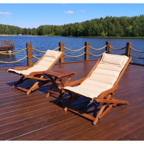 Комплект с креслами и столиком AFM-709A-T133 Beige (2+1) в Режи - rezh.ok-mebel.com | фото