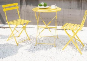 Комплект садовой мебели OTS-001R (стол + 2 стула) металл в Режи - rezh.ok-mebel.com | фото 10