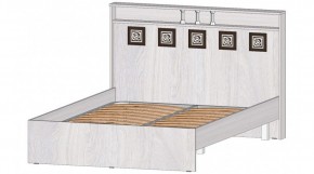 КОСТА-РИКА Кровать 1400 с основанием (анкор светлый) в Режи - rezh.ok-mebel.com | фото