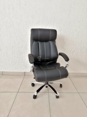 Кресло Barneo K-303 для руководителя (черная экокожа) в Режи - rezh.ok-mebel.com | фото 1