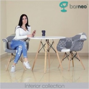 Кресло Barneo N-14 Patchwork черно-белый в Режи - rezh.ok-mebel.com | фото 3