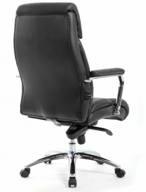 Кресло BRABIX PREMIUM "Phaeton EX-502" (кожа с компаньоном, хром, черное) 530882 в Режи - rezh.ok-mebel.com | фото 4