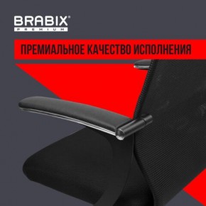 Кресло BRABIX PREMIUM "Ultimate EX-801" хром, плотная двойная сетка Х2, черное, 532917 в Режи - rezh.ok-mebel.com | фото 3
