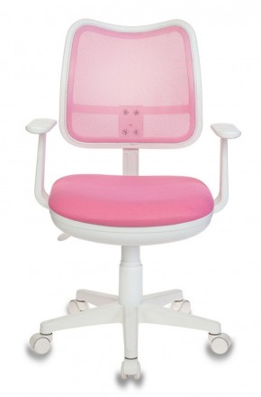 Кресло детское Бюрократ CH-W797/PK/TW-13A розовый в Режи - rezh.ok-mebel.com | фото 4