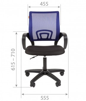 Кресло для оператора CHAIRMAN 696  LT (ткань стандарт 15-21/сетка TW-01) в Режи - rezh.ok-mebel.com | фото 4