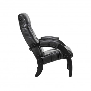 Кресло для отдыха Модель 61 Венге, к/з Vegas Lite Black в Режи - rezh.ok-mebel.com | фото 6