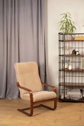 Кресло для отдыха (пружинка) РЕЛАКС 37-Т-Б (песок) в Режи - rezh.ok-mebel.com | фото 4