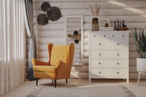Кресло для отдыха Вало жёто-оранжевый, ткань рогожка в Режи - rezh.ok-mebel.com | фото 3