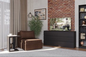 Кресло для отдыха Йоки коричневое, ткань рогожка в Режи - rezh.ok-mebel.com | фото 4