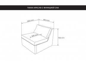 Кресло для отдыха Йоки тёмно-зелёный, ткань рогожка в Режи - rezh.ok-mebel.com | фото 3