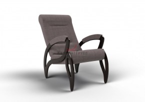 Кресло для отдыха Зельден 20-Т-ГР (ткань/венге) ГРАФИТ в Режи - rezh.ok-mebel.com | фото