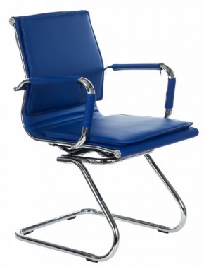Кресло для посетителя Бюрократ CH-993-Low-V/blue синий в Режи - rezh.ok-mebel.com | фото