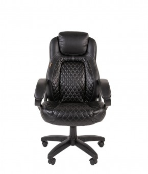 Кресло для руководителя  CHAIRMAN 432 (Экокожа черная) в Режи - rezh.ok-mebel.com | фото 2