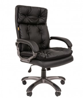 Кресло для руководителя  CHAIRMAN 442 (экокожа черная) в Режи - rezh.ok-mebel.com | фото 2