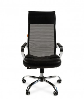 Кресло для руководителя CHAIRMAN 700 (Сетка) Черное в Режи - rezh.ok-mebel.com | фото 2