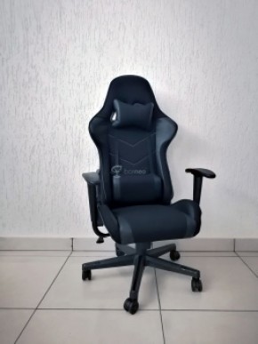 Кресло геймерское Barneo K-50 (черная сетка черные вставки) в Режи - rezh.ok-mebel.com | фото 1