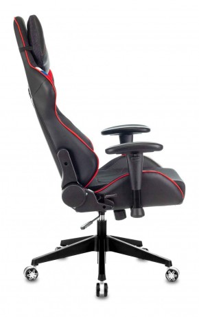 Кресло игровое Бюрократ VIKING 4 AERO RUS черный в Режи - rezh.ok-mebel.com | фото 2