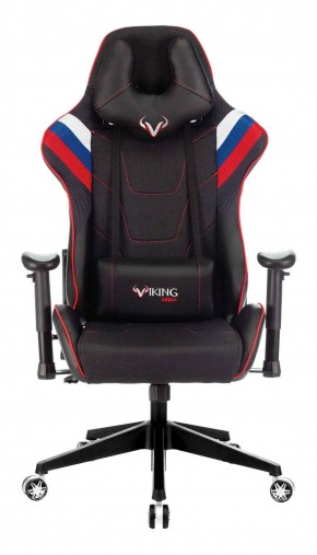 Кресло игровое Бюрократ VIKING 4 AERO RUS черный в Режи - rezh.ok-mebel.com | фото 3