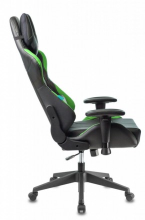 Кресло игровое Бюрократ VIKING 5 AERO LGREEN черный/салатовый в Режи - rezh.ok-mebel.com | фото 3