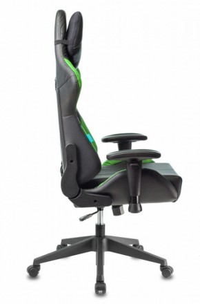 Кресло игровое Бюрократ VIKING 5 AERO LGREEN черный/салатовый в Режи - rezh.ok-mebel.com | фото 8