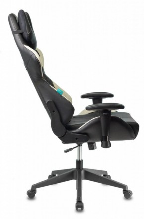Кресло игровое Бюрократ VIKING 5 AERO WHITE черный/белый в Режи - rezh.ok-mebel.com | фото 2