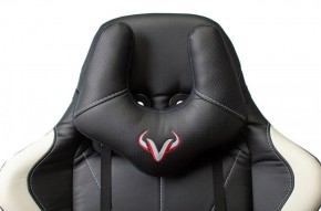 Кресло игровое Бюрократ VIKING 5 AERO WHITE черный/белый в Режи - rezh.ok-mebel.com | фото 6