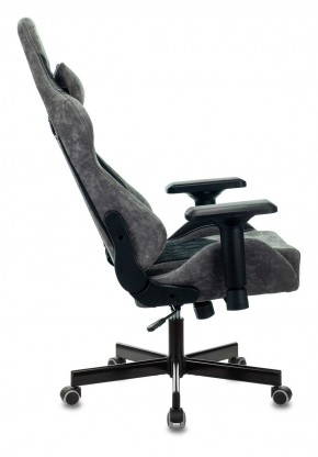 Кресло игровое Бюрократ VIKING 7 KNIGHT B FABRIC черный в Режи - rezh.ok-mebel.com | фото 2