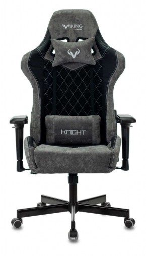 Кресло игровое Бюрократ VIKING 7 KNIGHT B FABRIC черный в Режи - rezh.ok-mebel.com | фото 3
