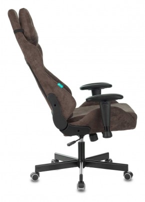 Кресло игровое Бюрократ VIKING KNIGHT LT10 FABRIC коричневый в Режи - rezh.ok-mebel.com | фото 2