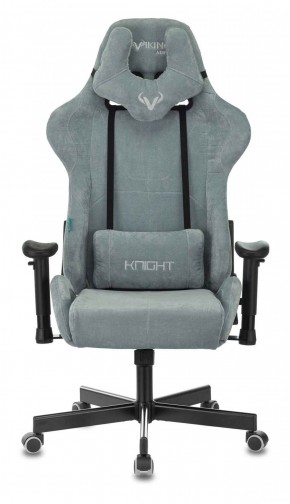 Кресло игровое Бюрократ VIKING KNIGHT LT28 FABRIC серо-голубой в Режи - rezh.ok-mebel.com | фото 3
