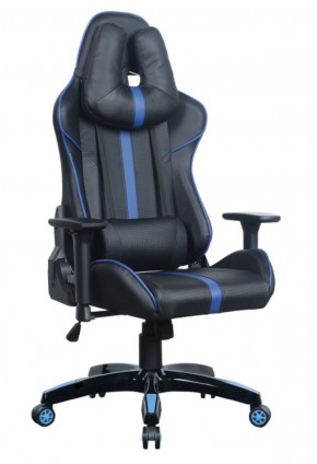 Кресло компьютерное BRABIX "GT Carbon GM-120" (черное/синее) 531930 в Режи - rezh.ok-mebel.com | фото