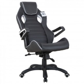 Кресло компьютерное BRABIX Techno Pro GM-003 (экокожа черное/серое, вставки серые) 531814 в Режи - rezh.ok-mebel.com | фото 4