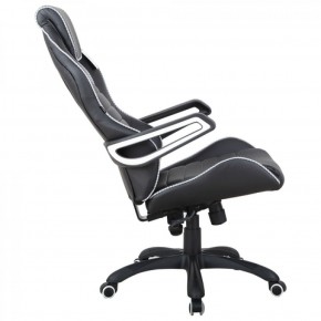 Кресло компьютерное BRABIX Techno Pro GM-003 (экокожа черное/серое, вставки серые) 531814 в Режи - rezh.ok-mebel.com | фото 6
