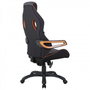 Кресло компьютерное BRABIX Techno Pro GM-003 (ткань черное/серое, вставки оранжевые) 531813 в Режи - rezh.ok-mebel.com | фото 6