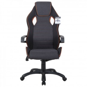 Кресло компьютерное BRABIX Techno Pro GM-003 (ткань черное/серое, вставки оранжевые) 531813 в Режи - rezh.ok-mebel.com | фото 7