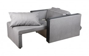 Кресло-кровать Милена с подлокотниками (серый) Велюр в Режи - rezh.ok-mebel.com | фото 2
