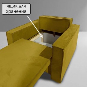 Кресло-кровать Принц КК1-ВГ (велюр горчичный) в Режи - rezh.ok-mebel.com | фото 8