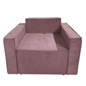 Кресло-кровать Принц КК1-ВР (велюр розовый) в Режи - rezh.ok-mebel.com | фото