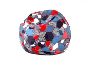 Кресло-мешок Мяч M (Geometry Slate) в Режи - rezh.ok-mebel.com | фото 1