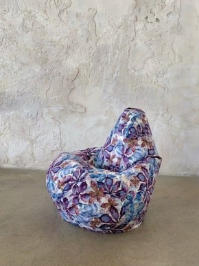 Кресло-мешок Цветы L в Режи - rezh.ok-mebel.com | фото 3