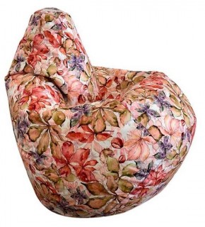 Кресло-мешок Цветы XL в Режи - rezh.ok-mebel.com | фото 1