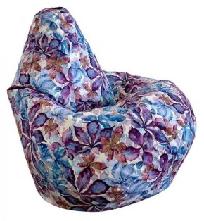 Кресло-мешок Цветы XL в Режи - rezh.ok-mebel.com | фото