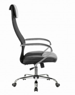 Кресло офисное BRABIX PREMIUM "Stalker EX-608 CH" (хром, ткань-сетка/кожзам, черное) 532091 в Режи - rezh.ok-mebel.com | фото 2