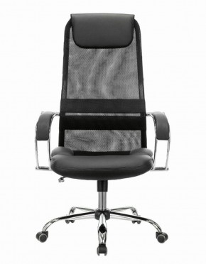 Кресло офисное BRABIX PREMIUM "Stalker EX-608 CH" (хром, ткань-сетка/кожзам, черное) 532091 в Режи - rezh.ok-mebel.com | фото 3