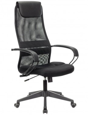 Кресло офисное BRABIX PREMIUM "Stalker EX-608 PL" (ткань-сетка/кожзам, черное) 532090 в Режи - rezh.ok-mebel.com | фото