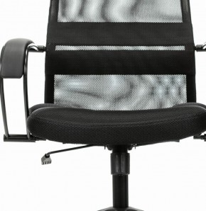 Кресло офисное BRABIX PREMIUM "Stalker EX-608 PL" (ткань-сетка/кожзам, черное) 532090 в Режи - rezh.ok-mebel.com | фото 5