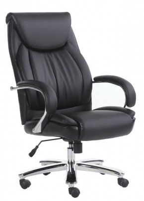 Кресло офисное BRABIX "Advance EX-575" (хром/экокожа/черное) 531825 в Режи - rezh.ok-mebel.com | фото 1