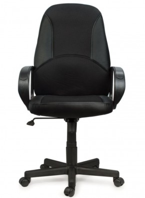Кресло офисное BRABIX "City EX-512" (кожзам черный, ткань черная) 531407 в Режи - rezh.ok-mebel.com | фото 4